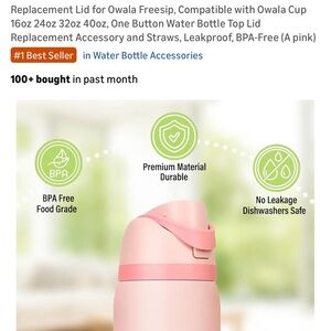 Replacement Lid for Owala Freesip Water Bottle